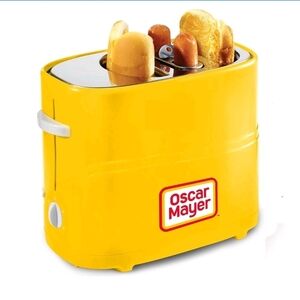 Nostalgia Yellow Hot Dog Toaster